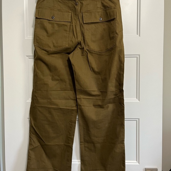 Madewell The Perfect Vintage Wide-Leg Cargo Pant Utility Edition 32 Waist - Picture 3 of 11